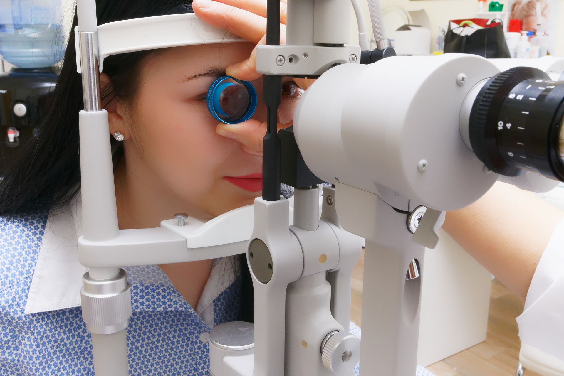 Eye check optometry